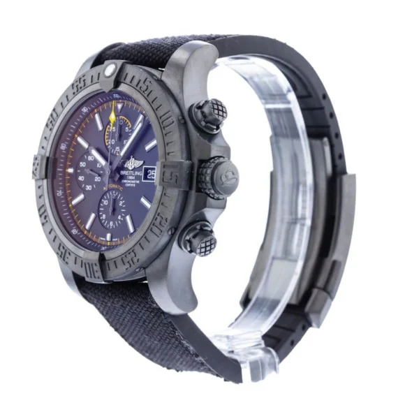 Breitling Super Avenger II Black Steel M133711A/BF30 Replica