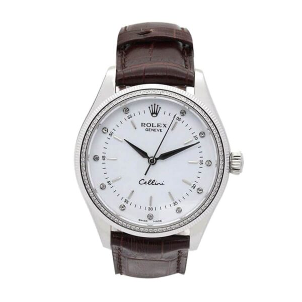 Rolex Cellini Danaos 4233 White Dial Replica