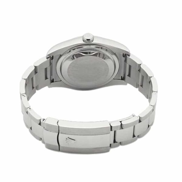 rolex-datejust-116200-steel-automatic-champagne-silver-replica-back.jpg Rolex Oyster Perpetual Datejust White Dial 116200 Replica