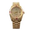 Rolex Datejust 116625 Yellow Gold Diamond Dial Iced Out Replica