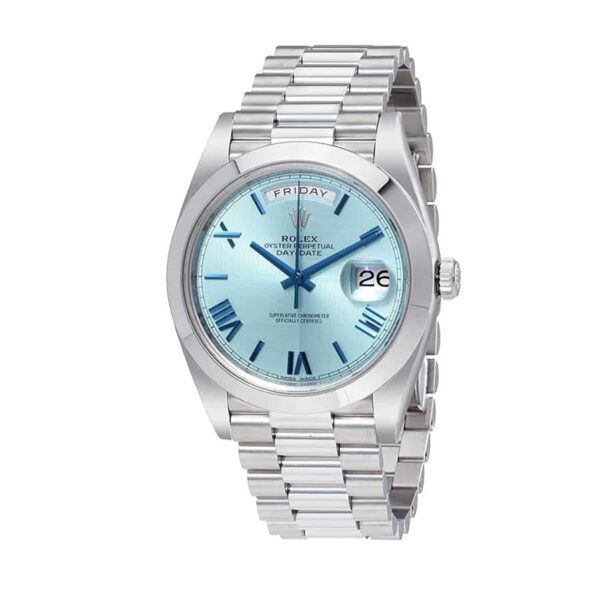 rolex-day-date-40-228206-n-stainless-steel-blue-diagonal-dial-oyster-replica.jpg Rolex Oyster Day-Date 228206 Replica