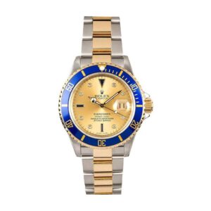 rolex-submariner-two-tone-stainless-steel-gold-diamond-16613-replica.jpg Rolex Submariner Serti Two Tone Stainless Steel Gold Diamond 16613 Replica